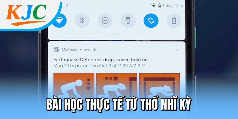 Cảnh Báo Động Đất Toàn Cầu - Google Biến Android Thành Mạng Lưới Cảm Biến Khổng Lồ 3 Bài học thực tế từ Thổ Nhĩ Kỳ