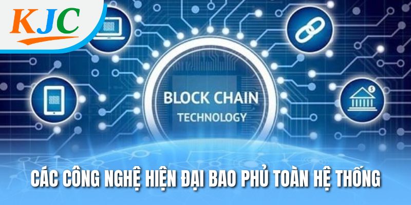 Các công nghệ hiện đại bao phủ toàn hệ thống