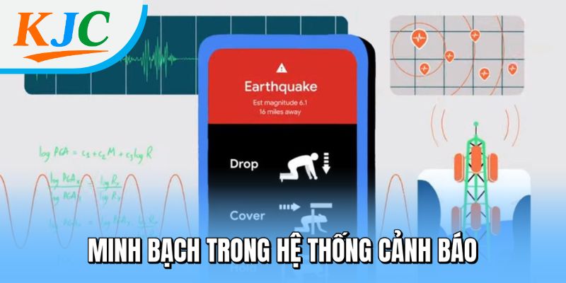 Cảnh Báo Động Đất Toàn Cầu - Google Biến Android Thành Mạng Lưới Cảm Biến Khổng Lồ 2 Minh bạch trong hệ thống cảnh báo