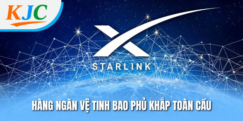 Hàng ngàn vệ tinh bao phủ khắp toàn cầu